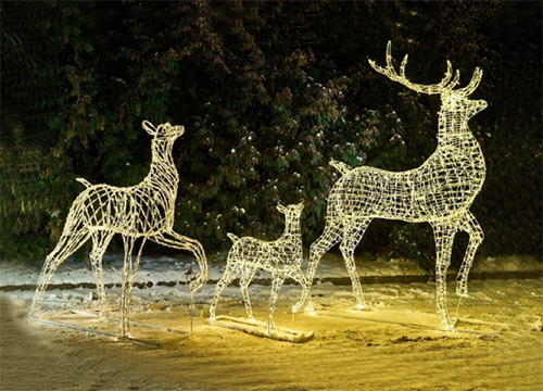 Светодиодные фигуры животных в Улан-Удэ